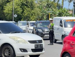 Kemacetan se-Panjang 6 KM  Warnai Idul Fitri Di Poros Maros-Makassar, Polres Maros Terjunkan Personil Tambahan