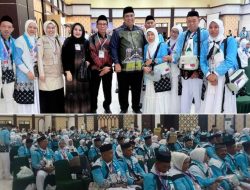 387 CJH Maros Diterima di Asrama Haji Sudiang, Bupati dan Wabup Pastikan Kesiapan Keberangkatan