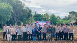 Dukung Swasembada Pangan, Polsek LAU bersama Camat Maros Baru Gelar Penanaman Jagung Serentak Kuartal II 2026