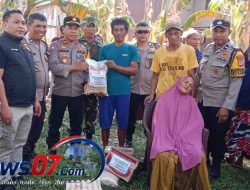 Polsek Bantimurung Turun ke TKP Kebakaran Rumah Panggung di Simbang