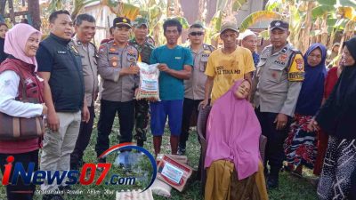 Polsek Bantimurung Turun ke TKP Kebakaran Rumah Panggung di Simbang
