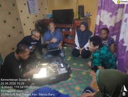 Kepala Dinas Dukcapil Bersama Tim TANDU Jemput Bola Perekaman KTP-el bagi Lansia, Disabilitas, dan ODGJ di Kabupaten Maros