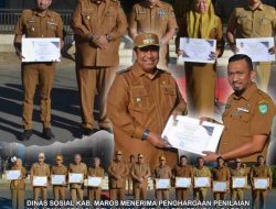 Dinsos Maros Raih Penghargaan Pelayanan Publik 2025, Bukti Komitmen Tingkatkan Kualitas Layanan Masyarakat