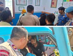 Sopir Angkot Ditemukan Meninggal di Dalam Kendaraan di Simbang, Dievakuasi dengan Pengawalan Wakapolsek Bantimurung