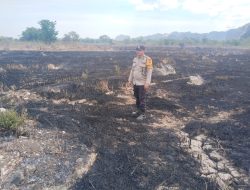 Cegah Kebakaran Lahan Saat Musim Kemarau, Polres Maros Ajak Masyarakat Tingkatkan Kewaspadaan