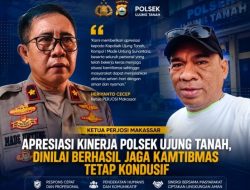 Ketua PERJOSI Makassar: Kehadiran Polsek Ujung Tanah Beri Rasa Aman bagi Masyarakat