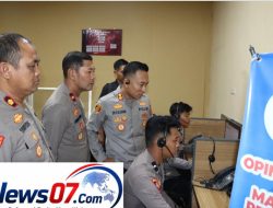 Kapolres Maros Sidak Pelayanan Call Centre 110, Pastikan Pelayanan Sigap Dan Humanis