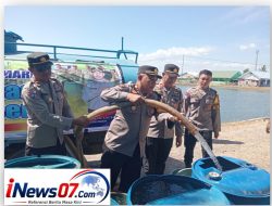 Polres Maros Salurkan Bantuan Air Bersih untuk Warga Bontoa, Wujud Kepedulian di Tengah Krisis Air