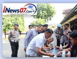 Ratusan Personel Polres Maros Ikuti Gaktibplin dan Pemeriksaan Urine oleh Propam Polda Sulsel