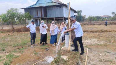 Bidang Sarpras Dinas Pertanian Maros Pastikan Sumur Bor OPLAH di Marusu Rampung Sesuai Target