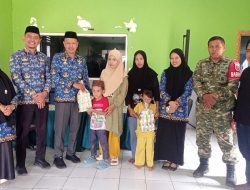 Balai KB Maros Baru Salurkan Bantuan Susu untuk Anak di Desa Majannang